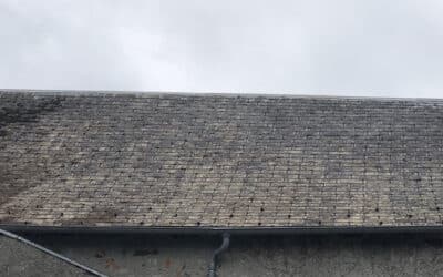 Nettoyage de toiture d’une église à Bagiry
